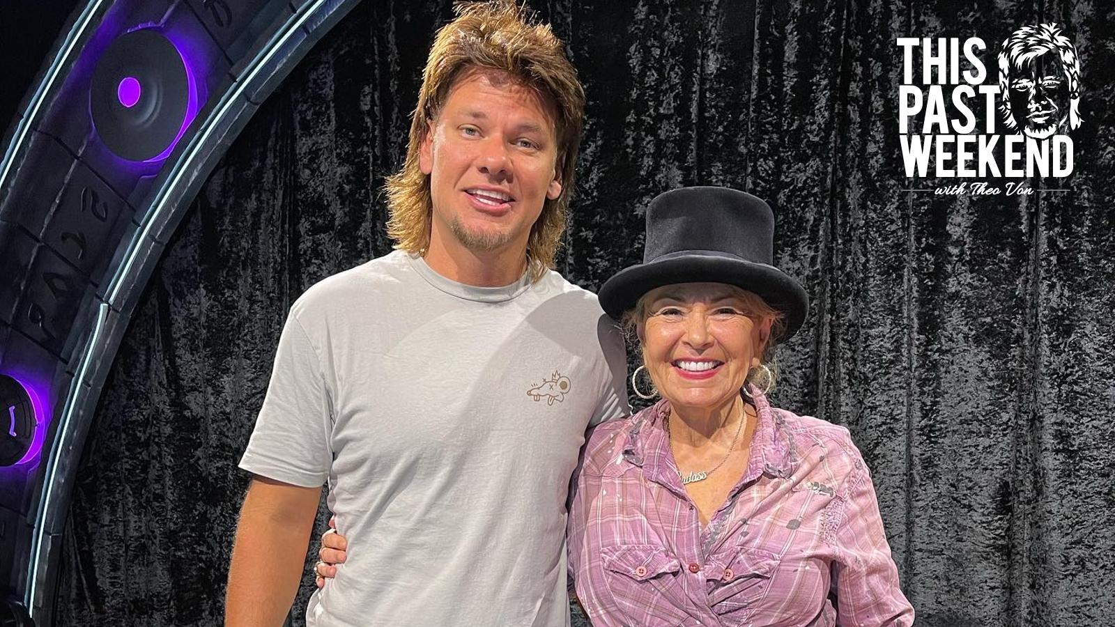 Theo Von and Roseanne Barr on his This Past Weekend podcast
